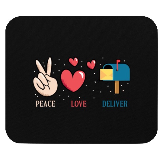 Mail delivery, Postal worker Mouse Pads