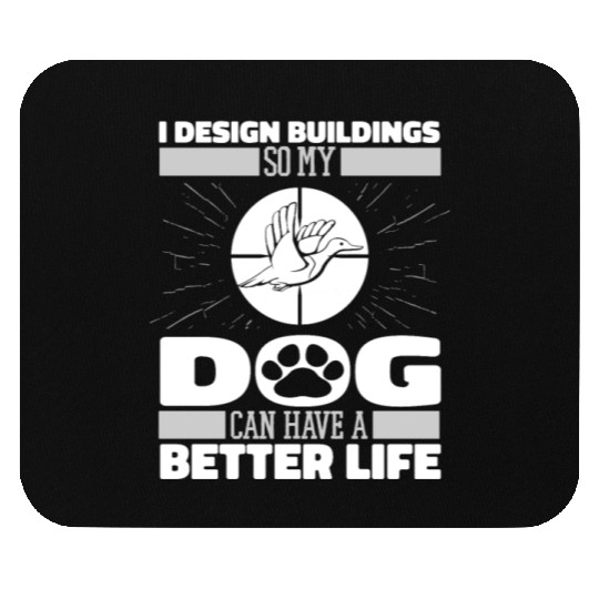 Duck Hunting Dog Mouse Pads