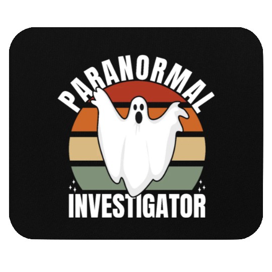 Ghost Hunting Paranormal Investigator Mouse Pads
