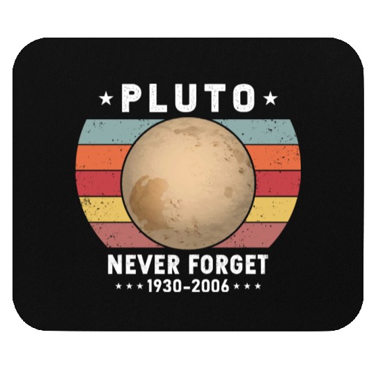 Pluto Never Forget 1930-2006 Mouse Pads