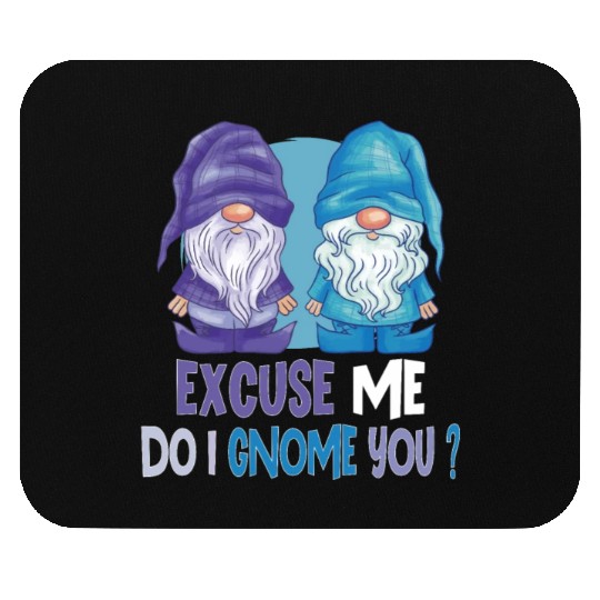 Garden Gnomes Gnome Lover Funny Gnome Gardening Mouse Pads