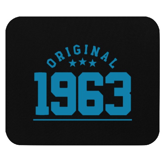60 Years Vintage 1963 Retro 60th Birthday Mouse Pads