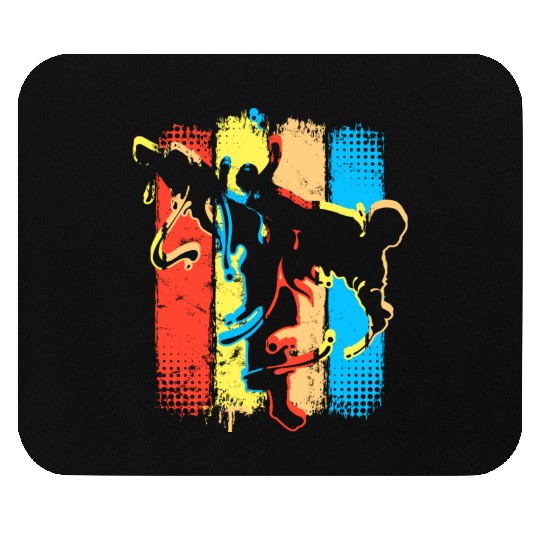 Retro Karate - Kickboxer - Fight Club Martial Arts Mouse Pads