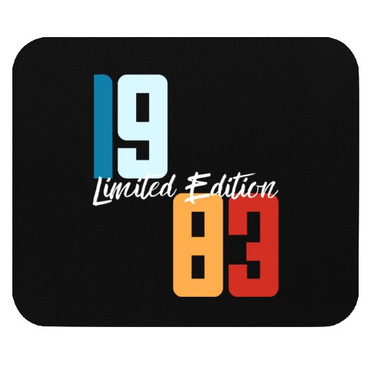 40 Years Vintage 1983 Retro 40th Birthday Mouse Pads