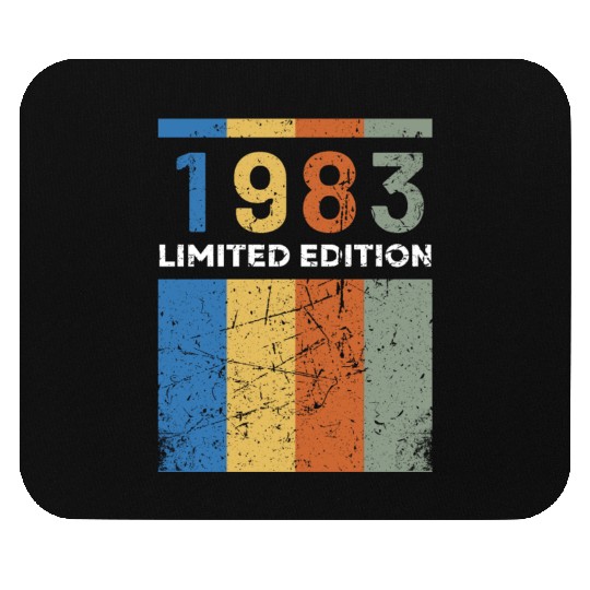 40 Years Vintage 1983 Retro 40th Birthday Mouse Pads