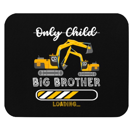 Big brother excavator Mouse Pads