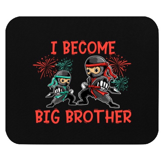 Big brother ninja Mouse Pads