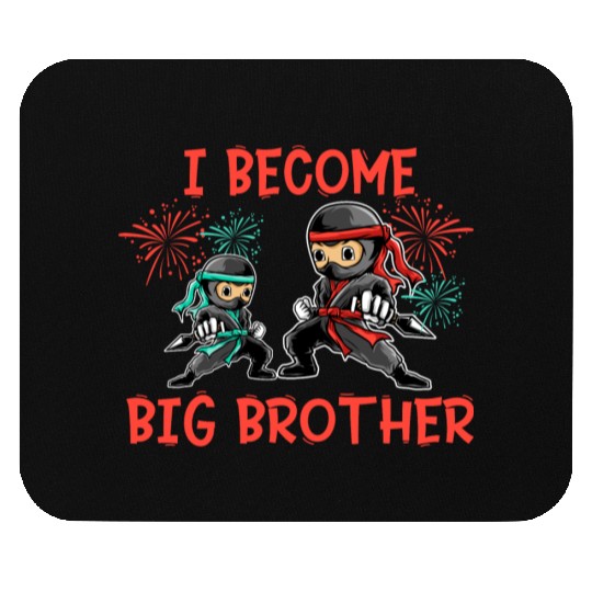 Big brother ninja Mouse Pads