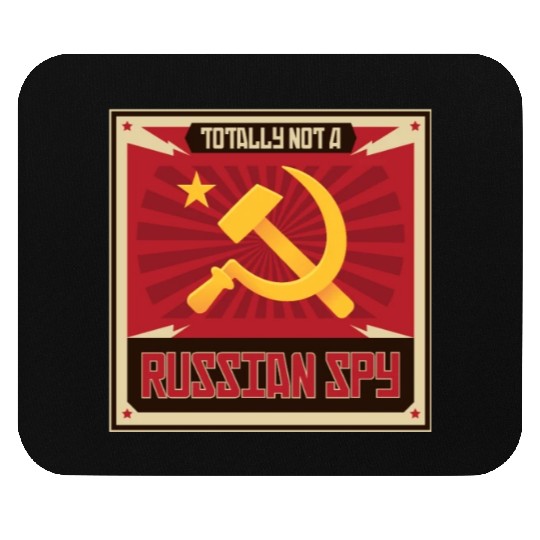 Funny Russian Spy USSR Soviet Union Russia Hammer Mouse Pads