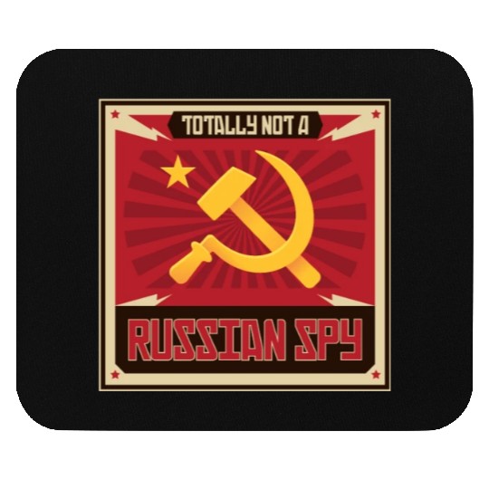 Funny Russian Spy USSR Soviet Union Russia Hammer Mouse Pads