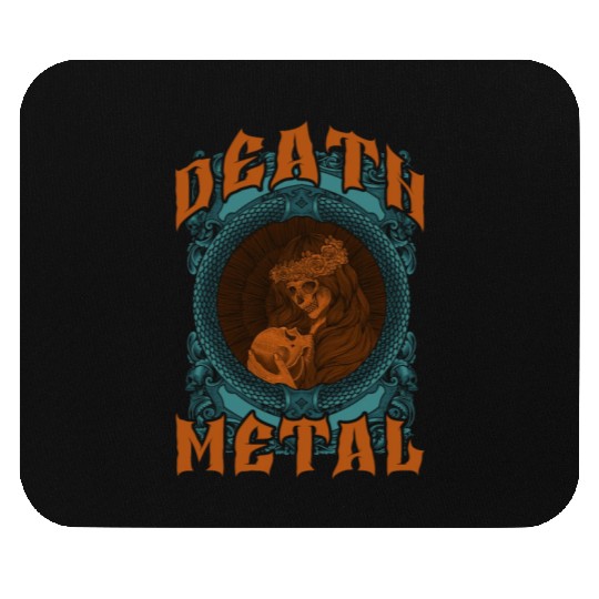 Goth Rock Satan Unicorn Festivals Death Metal Mouse Pads