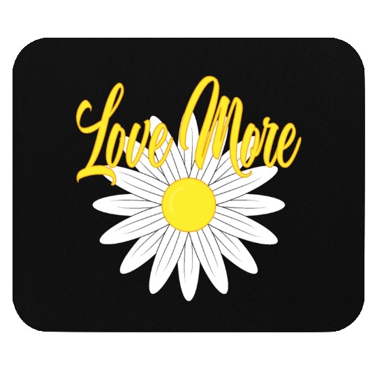 daisy flower Mouse Pads