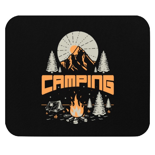 Camping Adventures Lifestyle Mouse Pads