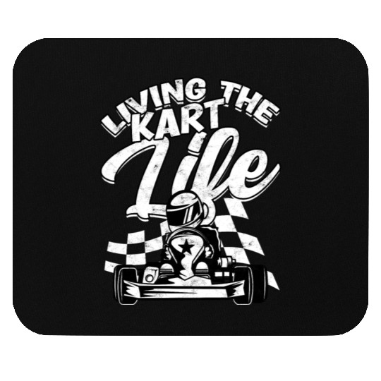 Go Kart Racer Pit Crew Car Racing Karting Mouse Pads
