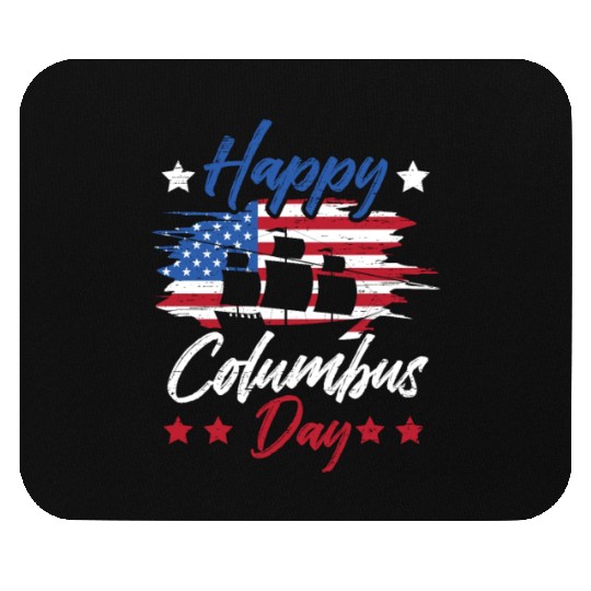 Columbus Day 1942 American Italian Christopher Mouse Pads