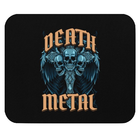 Goth Rock Satan Festivals Death Metal Mouse Pads