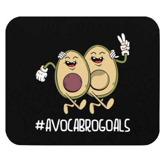 Sibling Big Brother Avocado Goals Hilarious Puns Mouse Pads