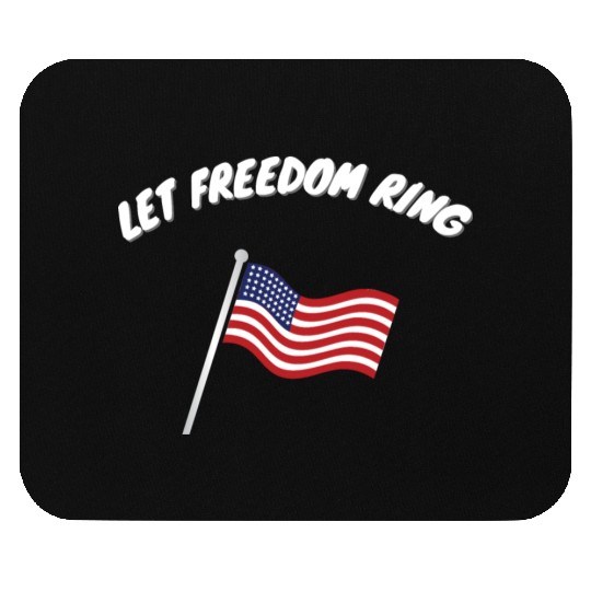 Let Freedom Ring Martin Luther King Day Human Righ Mouse Pads
