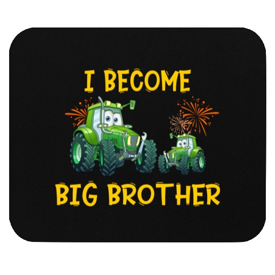 Big brother farmer tractor Mouse Pads