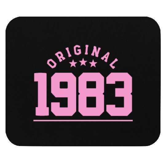 40 Years Vintage 1983 Retro 40th Birthday Mouse Pads