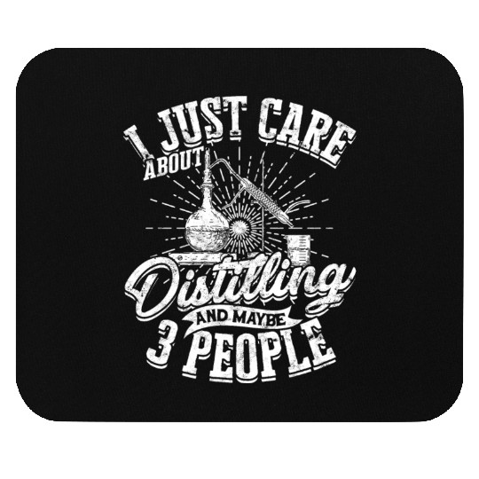 Distilling Whiskey Water Alcohol Distiller Brewery Mouse Pads