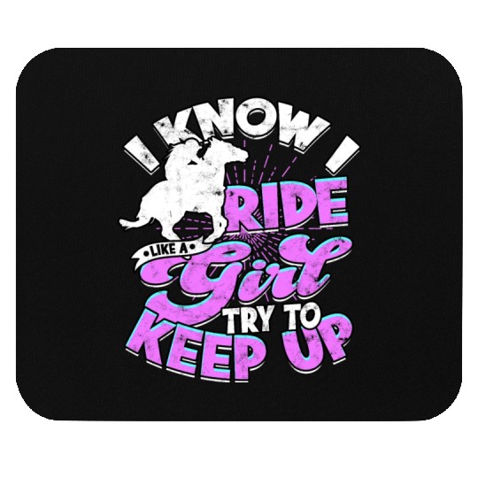 Horse Racing Equestrian Horseback Horse Racer Mouse Pads