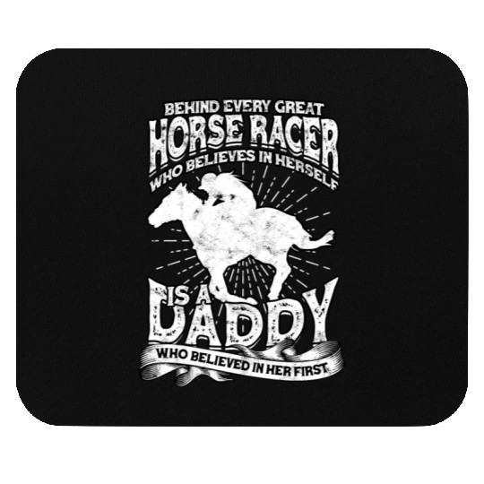 Horse Racing Equestrian Horseback Horse Racer Mouse Pads