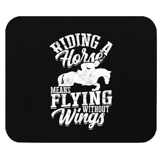 Horse Racing Equestrian Horseback Horse Racer Mouse Pads
