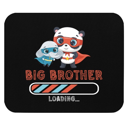Big brother super hero panda elephant 2023 Mouse Pads