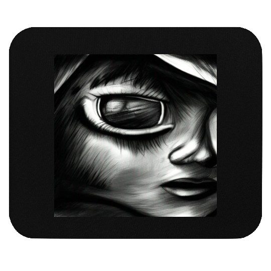 The truth is out there Look into my eyes and find Mouse Pads