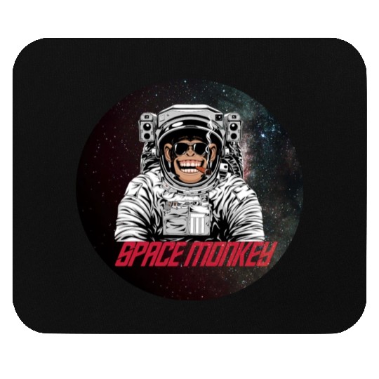 Space Monkey Mouse Pads