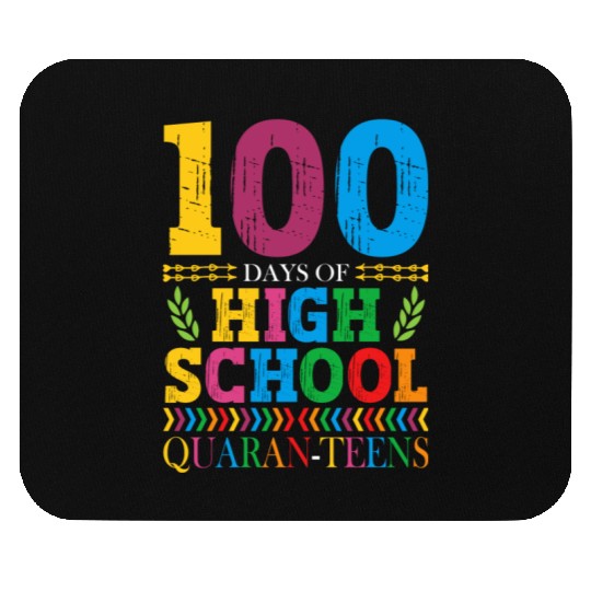 100 Days Of High School Quaran-teens Masked Mouse Pads
