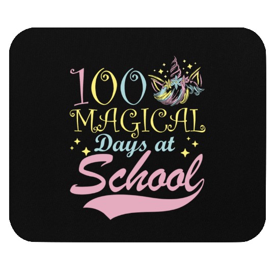 100 Magical Days At School Fantasy Fairytale Mouse Pads