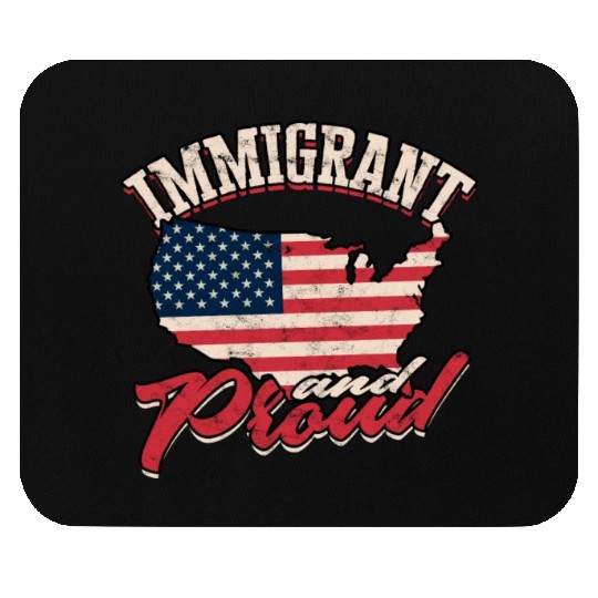 US Immigrant Indigenous USA Immigrants america Mouse Pads