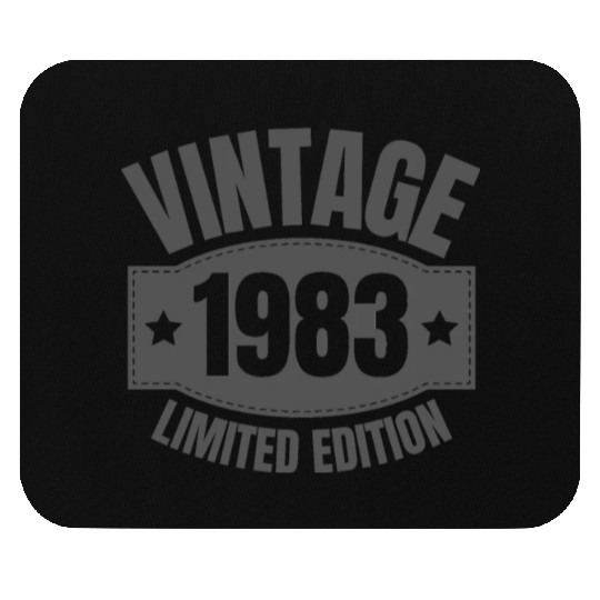 40 Years Vintage 1983 Retro 40th Birthday Mouse Pads