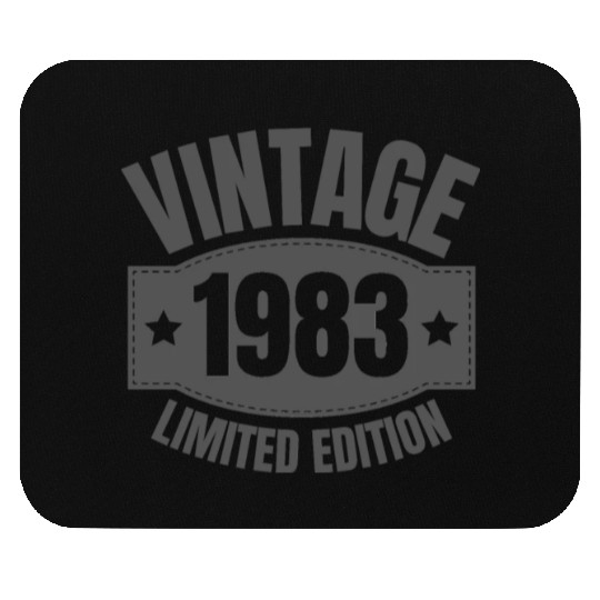 40 Years Vintage 1983 Retro 40th Birthday Mouse Pads