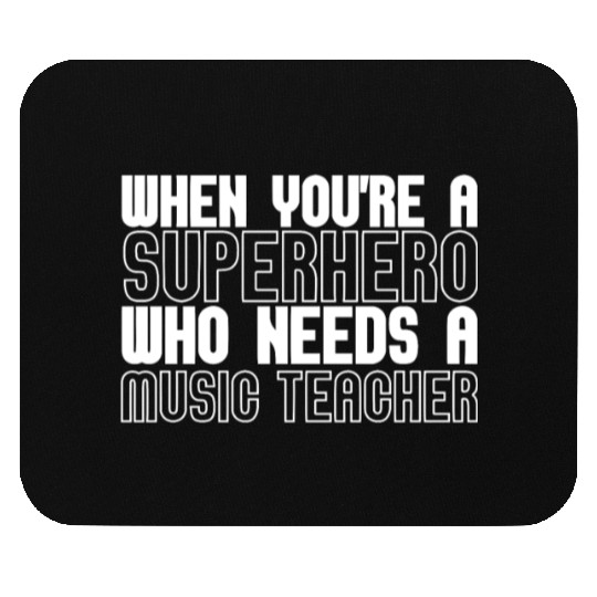 Music Teacher Mouse Pads