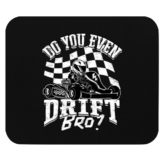Go Kart Racer Pit Crew Car Racing Karting Mouse Pads