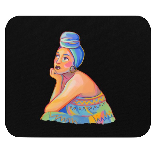 Pretty Lady Mouse Pads