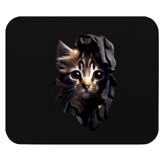 Cat Art Design Cute Cat Mom Meow Paws I Love Cats Mouse Pads