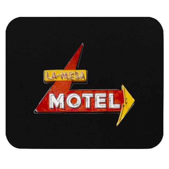 La Mesa Motel Route 66 Santa Rosa New Mexico Mouse Pads