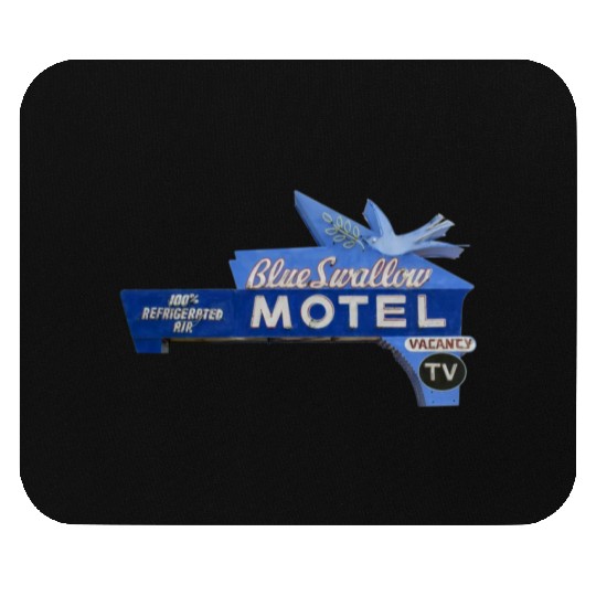 Blue Swallow Motel Route 66 Neon Tucumcari NM Mouse Pads