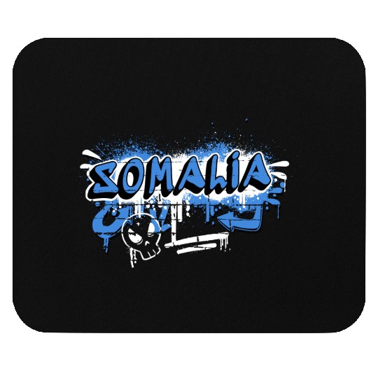 Somalia graffiti flag design Mouse Pads