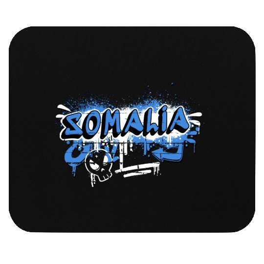 Somalia graffiti flag design Mouse Pads