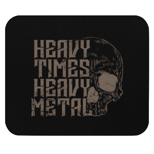 Heavy Times Heavy Metal Music Band Genre Mouse Pads
