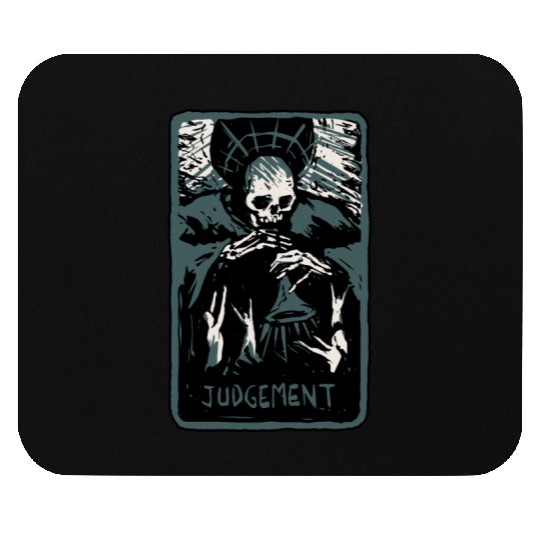 Judgement Skeleton Skull Tarot Card Mouse Pads
