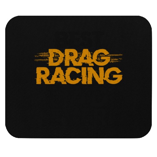Drag Racing Race Car Dad Vintage Mouse Pads