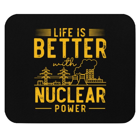 Nuclear Engineer, nuclear, science Mouse Pads