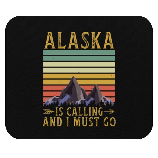 Alaska Mouse Pads Men's Women Children USA North Pole