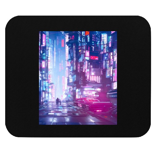 Cyberpunk Vaporwave Anime Japan Cyber synthwave Mouse Pads